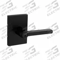 KWIKSET Door Lever Lockset: Office Lever Locksets, ADA Compliant (MPN 740HFL-RCT-514-SMT-6AL-RCS). Key specifications — attr1024149: Not Ligature-Resistant; attr1011488: KWIKSET; attr1011524: No Message; attr1011506: Rose; attr1011485: Yes; attr1059461: Black Painted : Zinc.