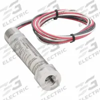 Pressure Transmitter, 5,000 psi (MPN E2FA5NF0215CFX03F5000#). Key specifications — Process Connection Type: NPT; Intrinsically Safe: Not Specified Intrinsically Safe; Housing Material: Stainless Steel; IP Rating: IP66; Electrical Connection: 1/2 in NPT Conduit with Cable; Series: E2F; NEMA Rating: 4X; Output: 1 to 5V DC.