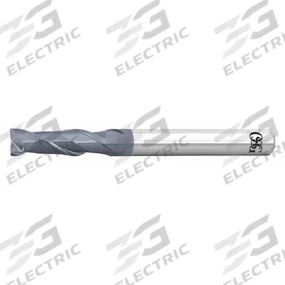 OSG Square End Mill: Carbide, WXL Coated, 2 Flute, 7.5 mm Mill Dia, 22.5 mm LOC - Carbide Square End Mills for Hardened Materials