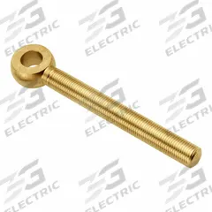 AMPG Fixed Rod End: Brass, Plain, 5 in Hole Center-to-End Lg, Right Hand, 1/2"-20 Thread Size (MPN ZEB140-BR). Key specifications