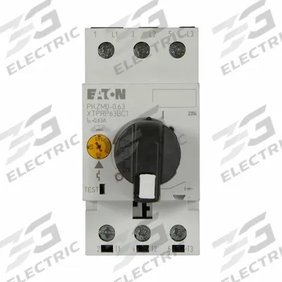 EATON Manual Motor Protector: Non-Reversing, 3 Poles, 0.25 A, Thermal Protection - Non-Reversing Starters with Thermal Overloads