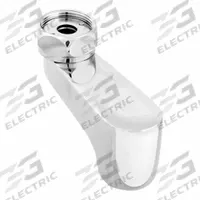 CHICAGO FAUCETS Supply Arm: Manual Faucets, Supply Arm, Single-Bend, Brass, Chrome, NPT (MPN HJKABCP). Key specifications — Includes: Mounting Hardware; Product Type: Supply Arm; Body Material: Brass; Brand: CHICAGO FAUCETS; Inlet Connection Size: 1/2"-14.