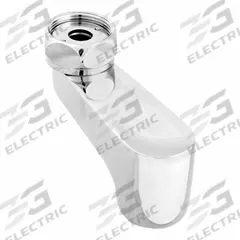 CHICAGO FAUCETS Supply Arm: Manual Faucets, Supply Arm, Single-Bend, Brass, Chrome, NPT (MPN HJKABCP). Key specifications — Includes: Mounting Hardware; Product Type: Supply Arm; Body Material: Brass; Brand: CHICAGO FAUCETS; Inlet Connection Size: 1/2"-14.