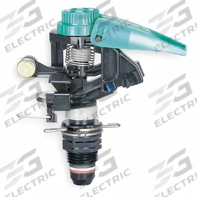 RAIN BIRD Impact Sprinkler Head: Full Circle, 25 to 41 ft, 2.8 to 4.1 gpm, 25 to 55 psi - Impact Rotor Sprinklers