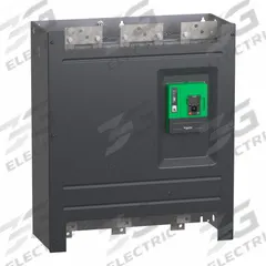 SCHNEIDER Soft Start: 208-690V AC, 100 mA Output Current, With Bypass, IP00, 60/50 Hz, Three Phase (MPN ATS480M12Y). Key specifications — Control Voltage: 110-250V AC; Manufacturer Part Number: ATS480M12Y.