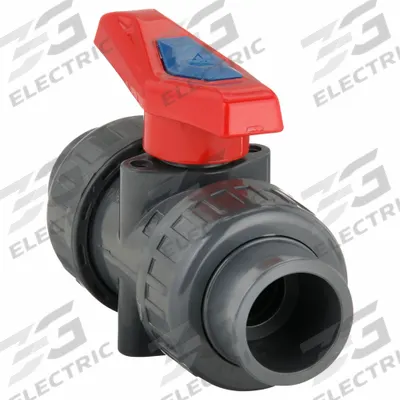 APPROVED VENDOR Manual Two-Way Ball Valve: 1 in, PVC, Straight, Socket x FNPT - PVC Ball Valves