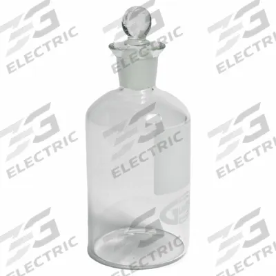 APPROVED VENDOR Bottle: 300 mL, Robotic Stopper, 135 mm, Colorless, # Sequence: 97-120 - Glass Lab BOD Bottles