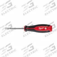 MILWAUKEE Nut Driver: Straight, HollowCore™, Metric, Without Magnetized Tip, Std, 5 mm Tip Size, Hex (MPN 48-22-2461). Key specifications — attr1214485: Hex; attr1214505: MILWAUKEE.