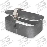 TSUBAKI Access Door: 5 in Ht, 8 in Wd, Steel, 10 ga (Frame)/13 ga (Cover), Chrome (MPN R1SG). Key specifications — Brand: TSUBAKI; Metal Material Gauge: 10 ga (Frame); Material: Steel.