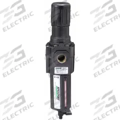 SPEEDAIRE Filter-Regulator: Std Duty Series, 1/2 in NPT, 140 cfm, 40 micron, 5 psi to 150 psi (MPN 4ZK96). Key specifications — attr109419: SPEEDAIRE; attr109429: Aluminum; attr109463: No; attr109467: Rubber; attr109468: Standard Duty.