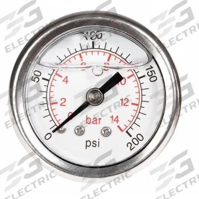 MI-T-M Pressure Gauge: 22-0446 - Air Compressor Parts