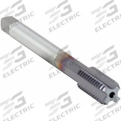 OSG Straight Flute Tap: 1/2"-13 UNC, H3 / 2B-3B, 4 Flute, Bottoming Chamfer - Coolant-Through Straight-Flute Machine Taps for Aluminum