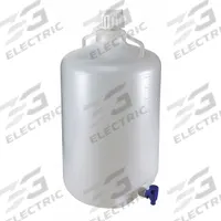 APPROVED VENDOR Carboy: 50 L, 13.2 gal, LDPE, 376 mm Body Dia, Spigot, 2 Handles, 1 Spigot (MPN 7270050). Key specifications — Brand: APPROVED VENDOR; Dispenser Location: Bottom.