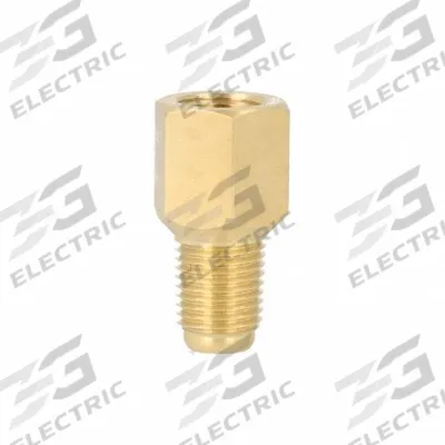 WEKSLER Pressure Gauge Snubber: Brass, Filter, Brass FNPT, 1,500 psi Max. Pressure - Filter-Type Snubbers for Water & Oil