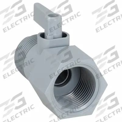 APPROVED VENDOR Manual Two-Way Ball Valve: 3/4 in, PVC, Straight, MNPT x FNPT - PVC Ball Valves