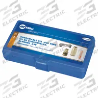 MILLER ELECTRIC Consumable Kit: For M-10/15/100/150 Series, 0.035 in Max Wire Dia, 234609. Key specifications — Brand: MILLER ELECTRIC; Manufacturer Part Number: 234609; Kit Includes: Contact Tip Adapter.