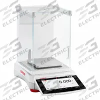 OHAUS Lab Scale: 420 g Capacity, 1 mg Readability, ct/dwt/g/gr/mg/oz/ozt, 1 mg Repeatability, Metal (MPN EXR423N). Key specifications — Brand: OHAUS; Display Type: TFT Touchscreen.