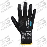 PIP GLOBAL SAFETY Cut Protection Glove: XL ( 10 ), ANSI Cut Level A7, Palm and Fingers, Dipped, 1 PR (MPN CS27-7518B-10). Key specifications — Glove Coating Finish: Foam; Smooth; Brand: PIP GLOBAL SAFETY; Glove Hand Style: Left and Right; Touchscreen Compatible: Yes; Includes Reinforced Thumb Crotch: Yes; Knit Material Color: Black.