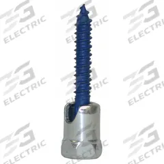 SAMMYS Rod Hanger: 5/16 in Overall Dia, 1 3/4 in Overall Lg, 5/16 in Screw Size, Steel, Screw, 25 PK (MPN 8269957). Key specifications — Drive Type: External Hex; Screw Size: 5/16 in; ICC Approved for Un-Cracked Concrete: No; Seismic Approved: No; Mount Type: Swivel; Brand: SAMMYS; Compatible Material: Wood; ICC Approved for Cracked Concrete: No.
