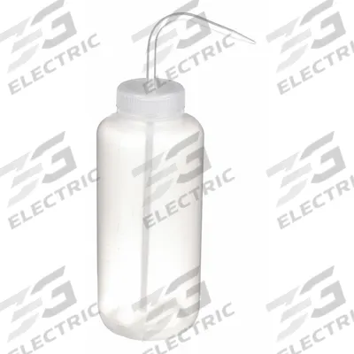 APPROVED VENDOR Wash Bottle: 1 L, No Imprinting, Colorless, Wide, Std Spout Spout - Wide Mouthed Standard Spout Wash Bottles