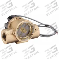 GEMS SENSORS Flow Indicator: Rotor, Brass, 1/4 in FNPT, 1/4 in Connection Size, FNPT, Polysulfone (MPN RFO, 156261). Key specifications — Brand: GEMS SENSORS; Sight Material: Polysulfone; Connection Type: FNPT; Flow Direction: Horizontal Right; Seal Material: Viton; Wetted Material: Ceramic.