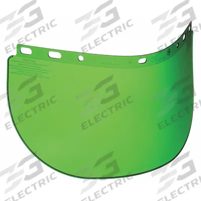 FIBRE-METAL BY PIP Face Shield Visor: 16 1/2 in Overall Wd, 8 in Overall Ht - General Purpose Replacement Visors