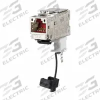 METZ CONNECT Keystone Module: Cat6A, Data/HDBaseT/Power, 8 Poles, Straight, Cable, Female Straight (MPN 130B22-25-E). Key specifications — Housing Material: Zinc Die-Cast; Mounting Type: Cable; Connector Color: Metallike; Performance Category: Cat6A; Application: HDBaseT; Connection Type: Insulation Displacement; Connector Gender: Female; Connector Orientation: Straight.