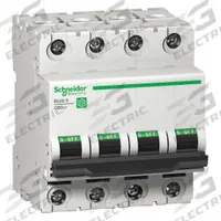 SCHNEIDER ELECTRIC IEC Supplementary Protector: 16 A Amps, 14kA at 240V AC, Screw Clamp, C (MPN M9F22416). Key specifications — Series: C60SP; DC Voltage Rating: Not Rated; Max. AIR Rating: 14kA at 240V AC; Terminal Connection: Screw Clamp; Brand: SCHNEIDER.