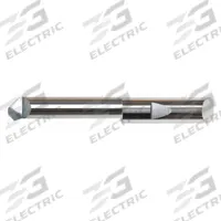 MICRO 100 Boring Bar: Top Rake Chipbreaker, 3/16 in Shank Dia., AlTiN, Right Hand, 0.0040 in Radius (MPN QBT-110750X)