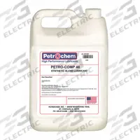 PETROCHEM Compressor Oil: 1 gal, Jug, 15 SAE Grade, 46 ISO Viscosity Grade, 97 Viscosity Index (MPN PETRO-COMP 46-001). Key specifications — attr59744: 97; attr59746: 46; attr59736: No; attr59735: Jug; attr59738: Petro-Comp; attr59749: 15.