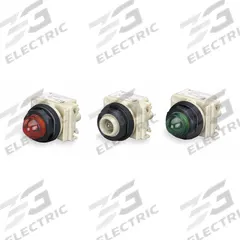 SCHNEIDER ELECTRIC Pilot Light: 30 mm Panel Mounting Size, No Lens Included, Incandescent (MPN 9001SKP7). Key specifications — Lens Color: No Lens Included; Series: 9001SK; Brand: SCHNEIDER; Includes Push-To-Test: No Push-To-Test Included.
