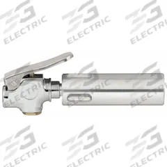 SPEEDAIRE Air Gun: Thumb-Lever Grip, Chrome-Plated Zinc, 1/4 in Female NPT, 1 Nozzle(s), Straight (MPN 22YK53). Key specifications — attr1328526: Chrome-Plated Zinc; attr1328500: Aluminum Tip; attr1328508: SPEEDAIRE; attr1328515: No; attr1328533: Yes.