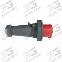 LEGRAND Pin and Sleeve Plug: Gray, 480V AC, Three Phase, 60 A, 3 Pole, 4 Wire, IEC Grounding (MPN LE460P7WNPT7A). Key specifications — Brand: LEGRAND.