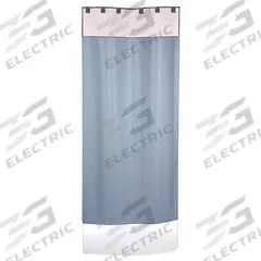 CORTECH Shower Curtain System: Plastic, Hook-and-Loop Mounting, 1 (MPN CCUR6078). Key specifications — Material: Plastic; Mounting Style: Hook-and-Loop.