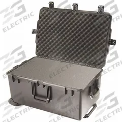PELICAN Protective Case: 18 in x 29 in x 13 3/4 in Inside, Convoluted/Pick and Pluck/Solid, Black (MPN IM2975-X0001). Key specifications — Closure Type: Press and Pull Latches; Brand: PELICAN; Carry-On Size: No.