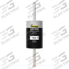 BUSSMANN Fuse: Class L, KLU Series, Bolt-On Body, Time-Delay, 601 A, 600 V AC, Non-Indicating (MPN KLU-601). Key specifications — Brand: BUSSMANN; Series: KLU.