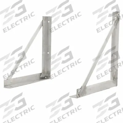HD RAMPS L Shaped Bracket: Mounting Bracket, Truck Boxes, 24 in Lg (In.) - Underbody Truck Box Mounting Brackets