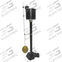 DAYTON Pedestal Sump Pump: 1/2 hp HP, 115V AC, 48 gpm Flow Rate @ 10' of Head, 22 ft Max. Head, FNPT (MPN 4KU61). Key specifications — Phase: Single; Rated Voltage: 115V AC; Impeller Material: Stainless Steel; Column Material: Steel; Base Material: Stainless Steel; Brand: DAYTON; Switch: Integral Vertical Float.