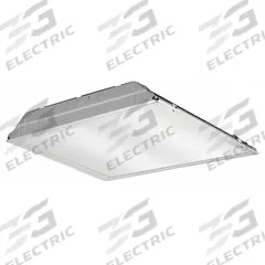 LITHONIA LIGHTING Recessed Troffer: 2 ft Lg, 2 ft Wd, 2,248 lm, 3500K, 18.2 W, 120 to 277V AC (MPN 2GTL 2 20L EZ1 LP835). Key specifications — attr1261884: 120 to 277V AC; attr1261878: LITHONIA LIGHTING; attr1261883: U-Bend T8; attr1261870: 3500K; attr1261880: Yes.