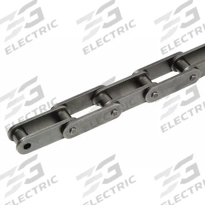 TSUBAKI Roller Chain: C2122H, 1 Strands, Steel, 3 in Pitch, 10 ft Overall Lg - Heavy Conveyor Roller Chains