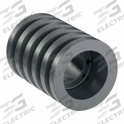 APPROVED VENDOR V-Belt Pulley: B34, 5 Groove, 3.75 in OD, Bushed Bore, SD - Bushed-Bore Cast-Iron V-Belt Pulleys