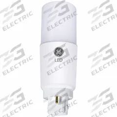 GE LAMPS Compact LED Bulb: Type B, 2-Pin (G24d), Stik, LED, 4000K, 850 lm Light Output, 7.5 W Watt (MPN LED8BG24-O/840-4PK). Key specifications — Brand: GE LAMPS; Bulb Designation: LED8BG24-O/840-4PK; Dimmable: No; Color Temperature: 4000K.