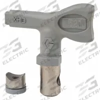 GRACO Airless Spray Gun Tip: Tips for Airless Spray Guns, Airless Spray Gun Tip, 0.021 in Tip Size (MPN XHD521). Key specifications — Product Type: Airless Spray Gun Tip; Compatible with Manufacturer Model Number: XHD001; Brand: GRACO; Color: Gray; Compatible with Series: XTR; Product Grouping: Tips for Airless Spray Guns.