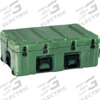 PELICAN Medical Chest: 32 3/4 in L x 20 7/8 in W x 12 5/8 in D, Polyethylene, Green, 31-40 in (MPN 472-MEDCHEST3). Key specifications — Color: Green; Closure Type: Latch; Features: Large Spring-Loaded Catches; Brand: PELICAN.