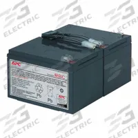 APC BY SCHNEIDER ELECTRIC UPS Replacement Battery: 12 V DC Volt, 11 Ah Battery Capacity (MPN RBC6). Key specifications — Battery Connection: Detachable Cable; Compatible with Manufacturer Model Number: SMC1500IC.