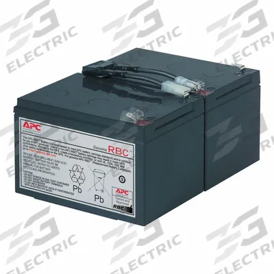 APC BY SCHNEIDER Replacement Battery: 12 V DC Volt - Replacement UPS Batteries