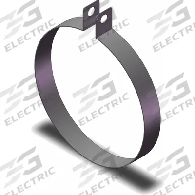 SMC Air Cylinder Sensor Mounting Hardware: Fits 50 mm Bore Dia, Steel, BMA2-050 - Autoswitch Bands