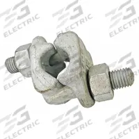 CROSBY Wire Rope Double-Saddle Clip: 1 in Compatible Rope Dia, 37 in Rope Turnback Lg, Steel, Forged (MPN 1010612). Key specifications — attr988144: Forged; attr988137: Silver; attr988149: Steel; attr988168: CROSBY.