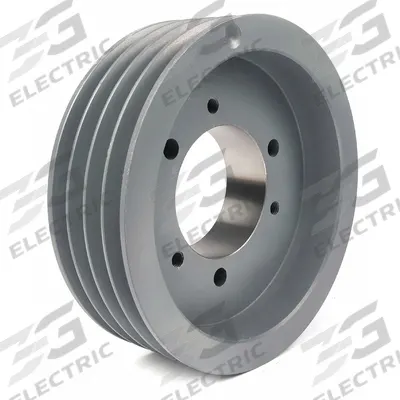APPROVED VENDOR V-Belt Pulley: B48, 4 Groove, 5.15 in OD, Bushed Bore, SD - Bushed-Bore Cast-Iron V-Belt Pulleys
