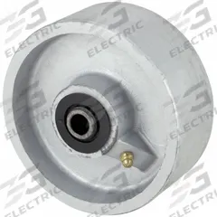 APPROVED VENDOR Caster Wheel: 5 in Wheel Dia., 2 in Wheel Wd, Iron, 1,500 lb Load Rating, Roller (MPN P-D-050X020/050R). Key specifications — Includes Spanner Bushing: Not Included; Wheel/Tread Material: Iron; Wheel/Tread Color: Silver; Brand: APPROVED VENDOR.